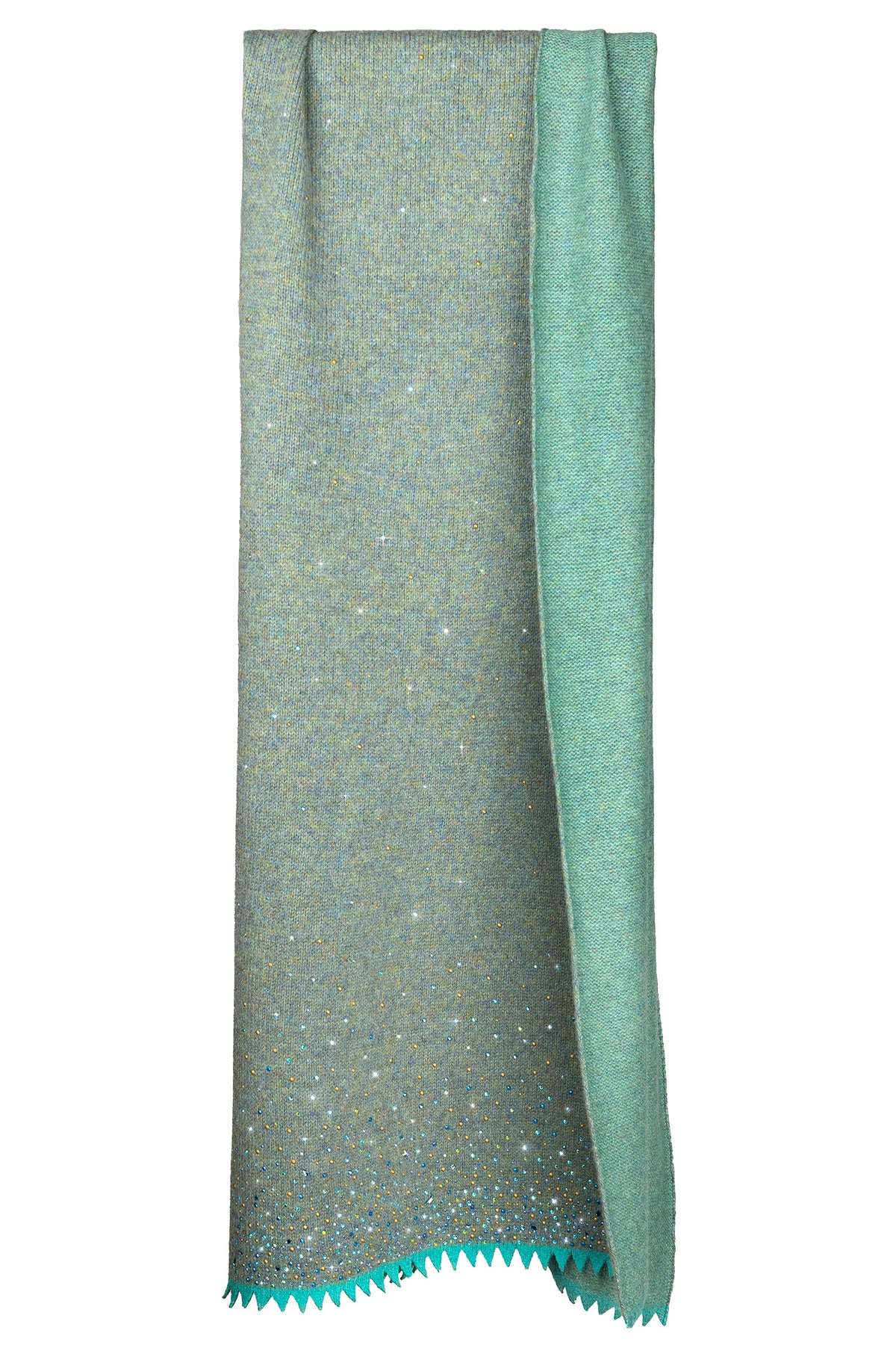 Sage Starry Night Shawl
