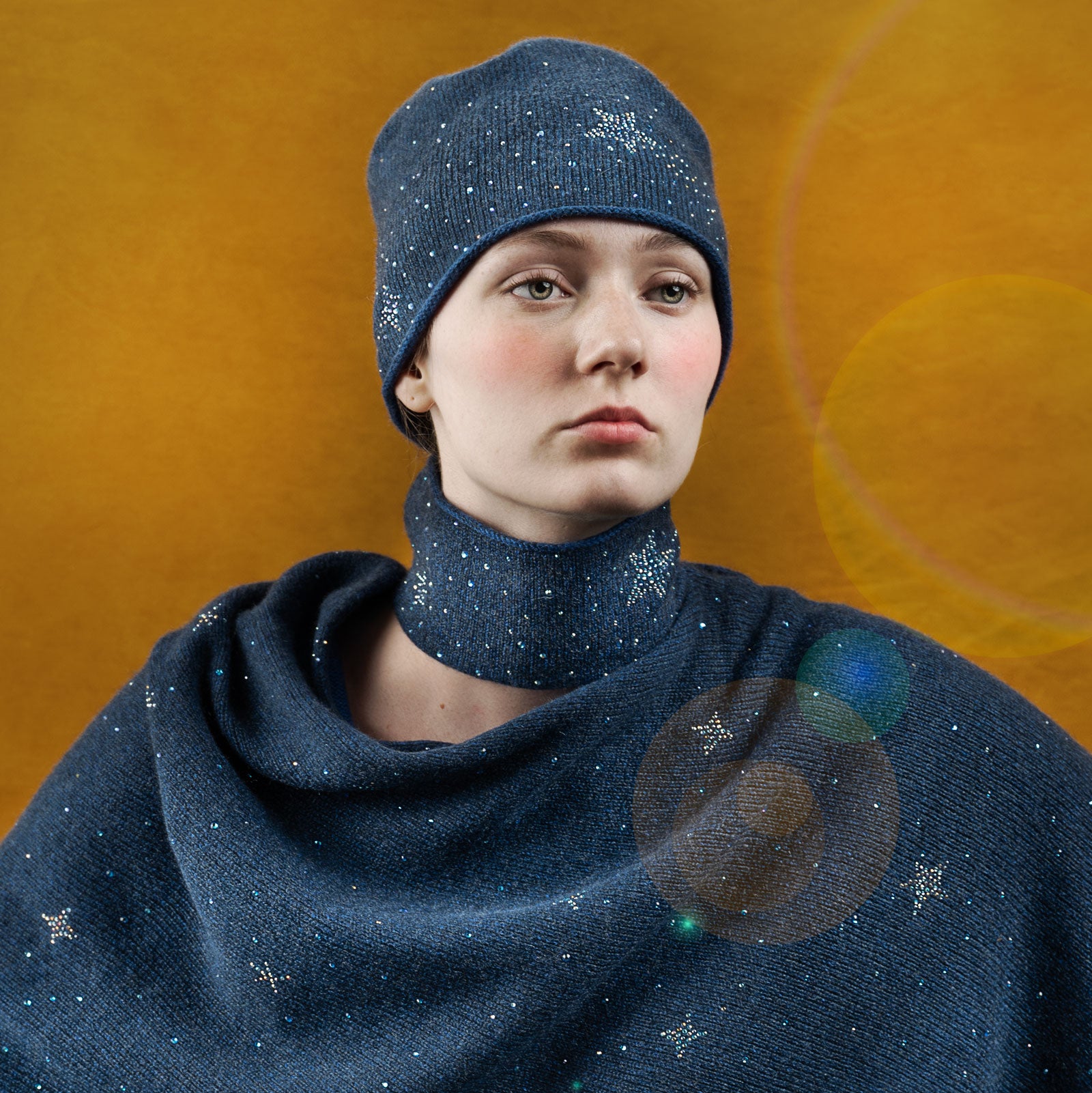 Lapis Blue Shooting Star Cloche editorial-image.