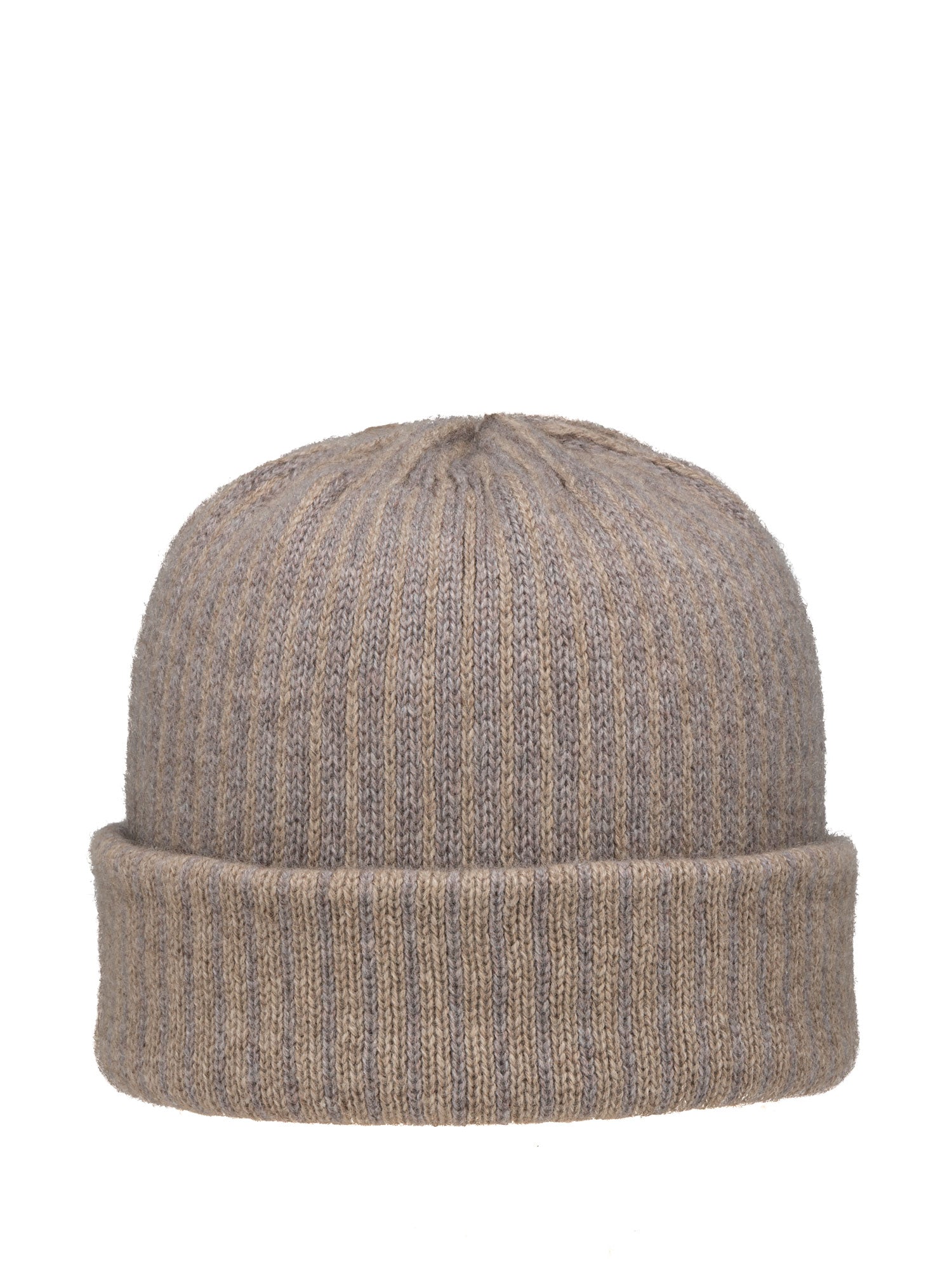 Simple Cashmere Striped Fairisle Hat | Elyse Allen Textiles