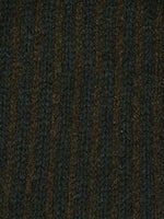 Forest Green colored Stripped Fairisle Hat fabric swatch.