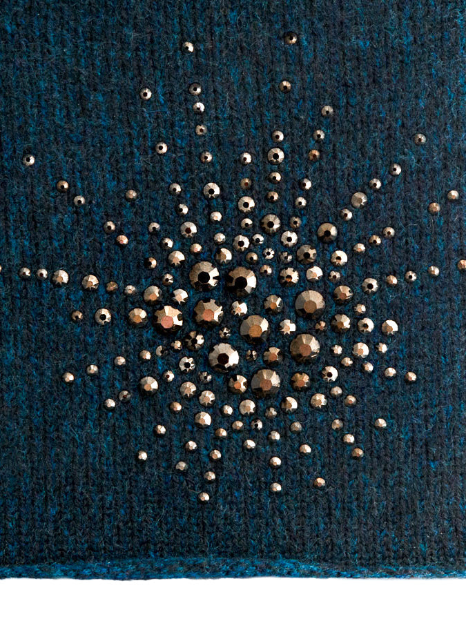 Tourmaline fabric swatch for Sea Urchin Cloche