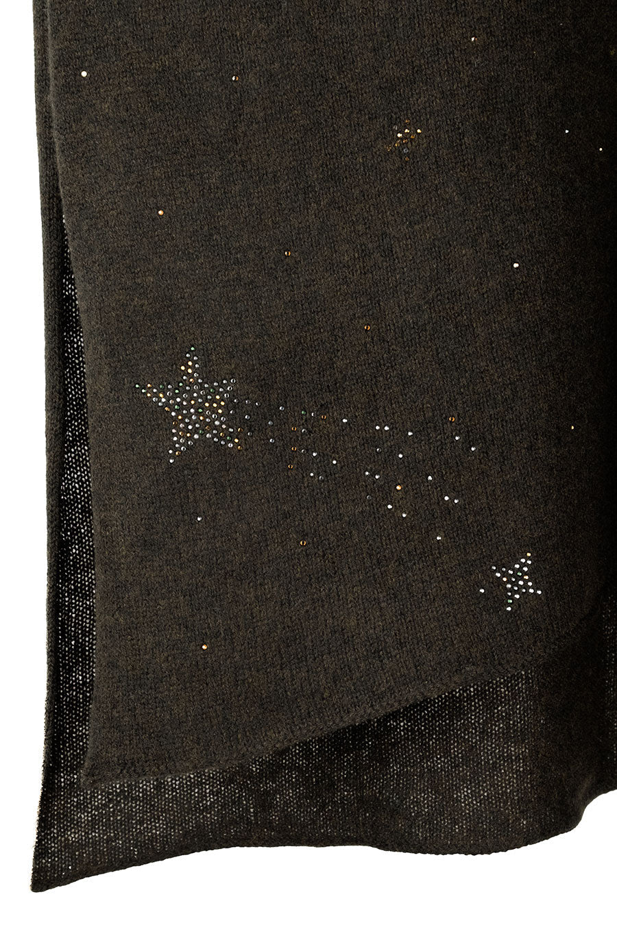 'Dark Olive' Tissue Weight Shooting Star Shawl (sale)