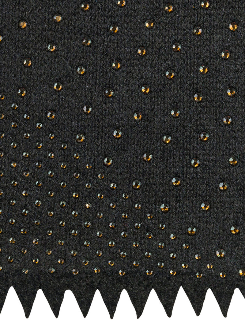 Loden Crystal Scarf fabric swatch