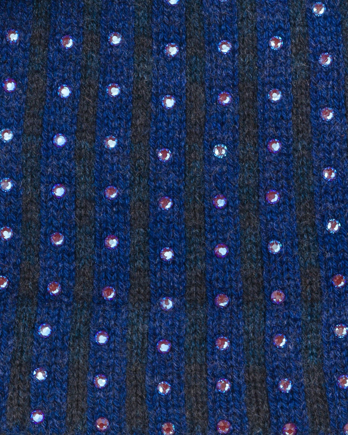 Electric Indigo Large Crystal fabric swatch.