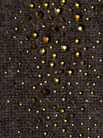 Metallic Brown Dragon Cloche fabric swatch.