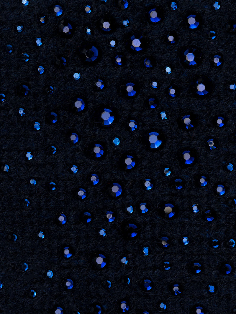 Indigo Dragon Cloche fabric swatch