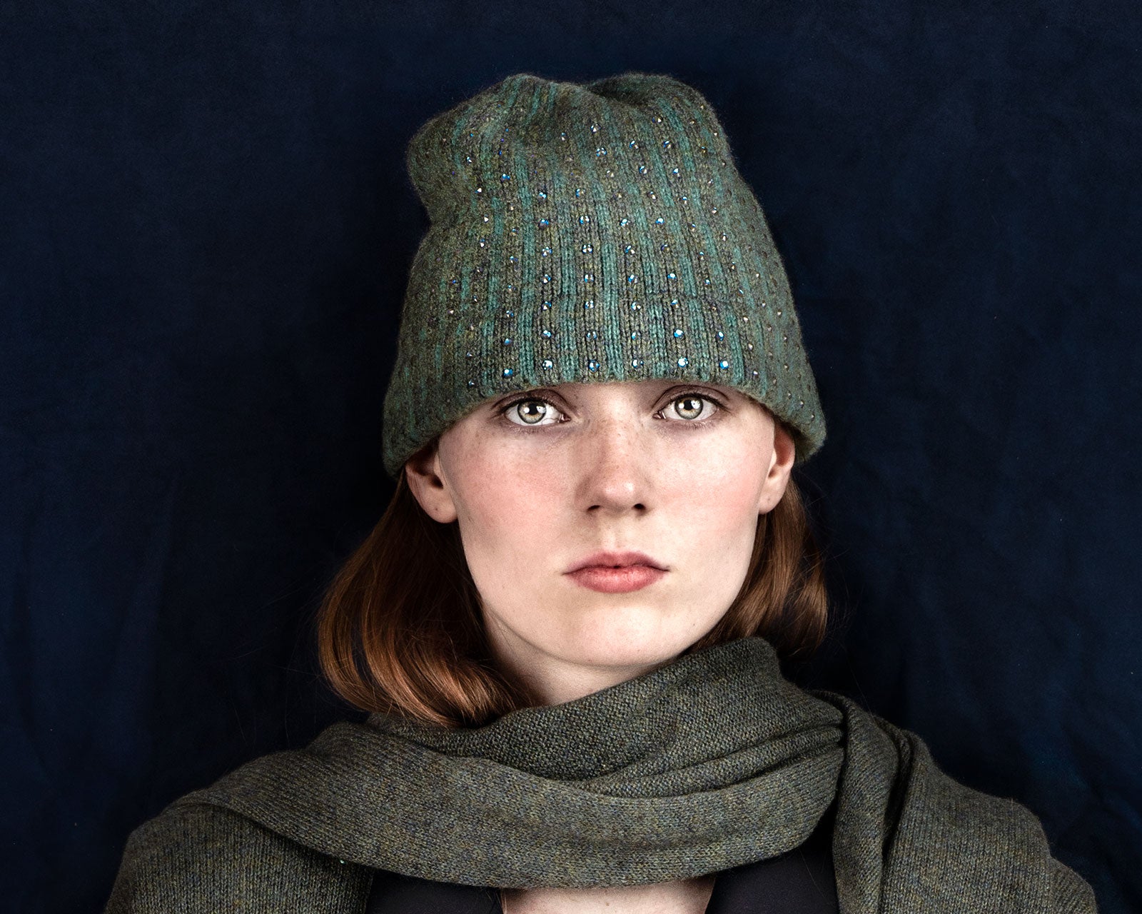 Sage Large Crystal Deluxe Hat editorial-image.