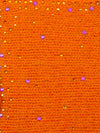 Saffron colored Featherweight Fingerless Gloves fabric swatch.