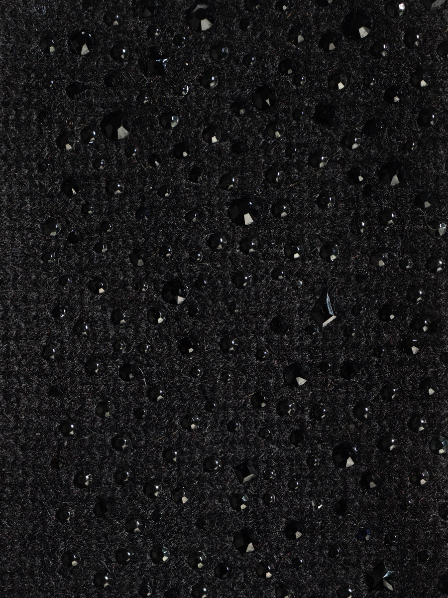 Black Estrella Gloves fabric swatch.