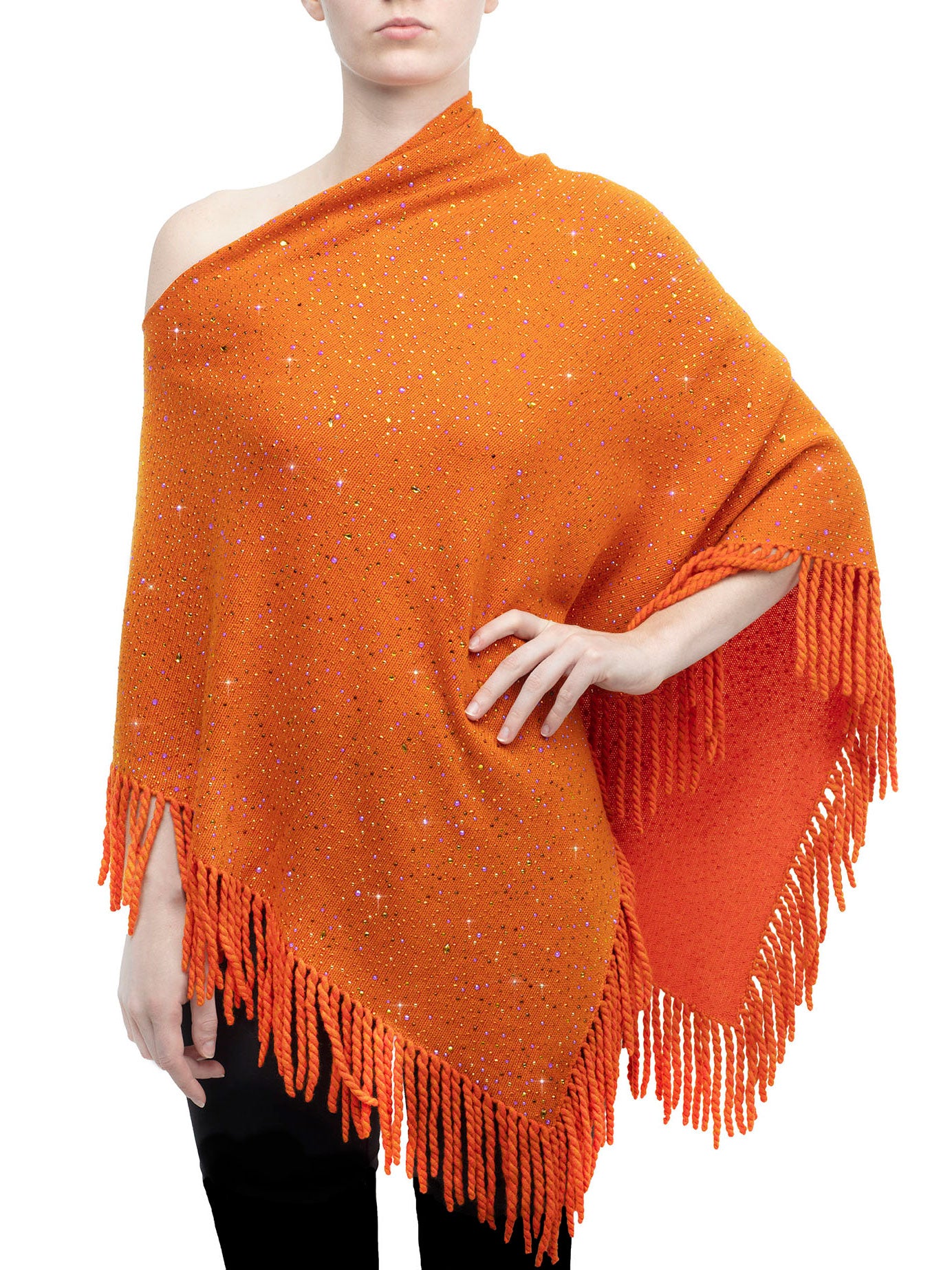 Cashmere Estrella Poncho – Elyse Allen Textiles