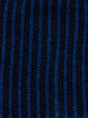 Indigo fabric swatch for Fairisle Hat by Elyse Allen Textiles.