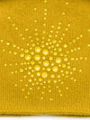 Turmeric colored Sea Urchin Cloche fabric swatch.