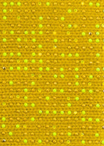 Turmeric Mid Length Static Fringe Gloves fabric swatch.