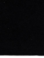 Black Tissue Weight Shawl fabric swatch